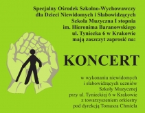 27 maja 2015 - Koncert w wykonaniu uczniów Szkoły Muzycznej z orkiestrą pod dyrekcją Tomasza Chmiela