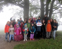 Pieniny, wędrówka do Wąwozu Homole, wrzesień 2014